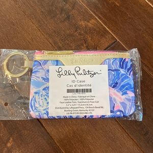 Lilly Pulitzer coin key chain purse
